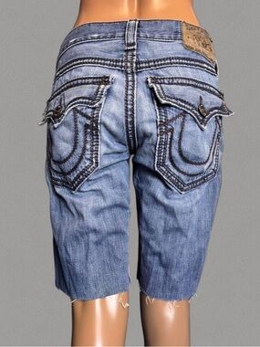 True religion cut off jean shorts, Y2K